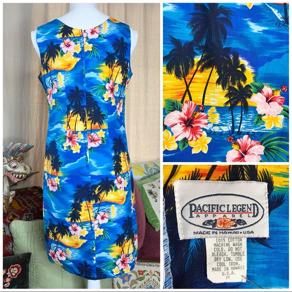 Hawaiian Sheath Dress - Picture 2 of 6